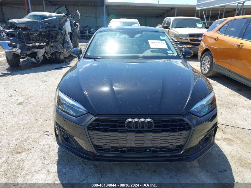 2022 Audi A5 Sportback Premium 40 Tfsi Quattro S Tronic VIN: WAUABDF50NA016075 Lot: 40184044