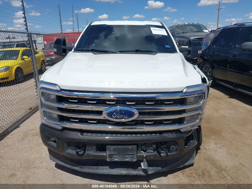 2024 Ford F-250 King Ranch VIN: 1FT8W2BT7REE07785 Lot: 40184049