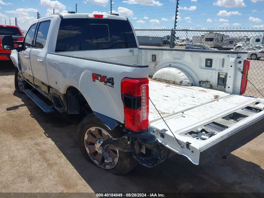 2024 Ford F-250 King Ranch VIN: 1FT8W2BT7REE07785 Lot: 40184049