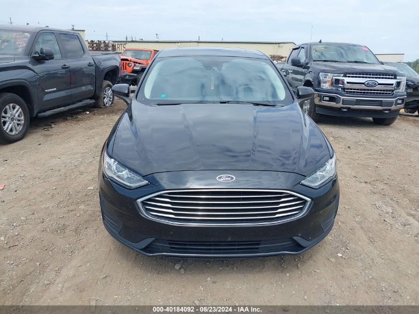 2020 Ford Fusion Se VIN: 3FA6P0T91LR255735 Lot: 40184092