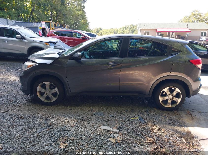 2016 Honda Hr-V Lx VIN: 3CZRU6H35GM758222 Lot: 40184100