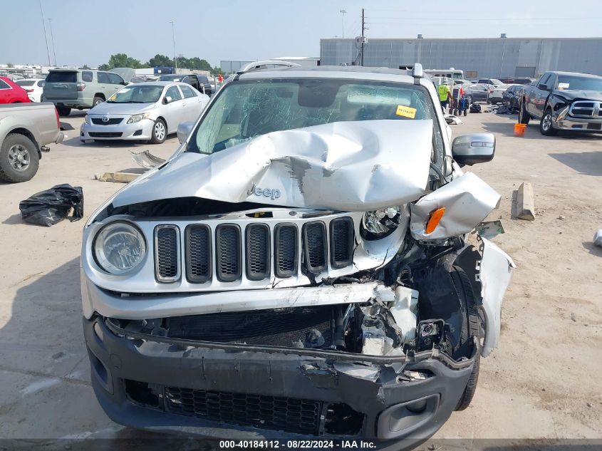 2016 Jeep Renegade Limited VIN: ZACCJADT2GPC82926 Lot: 40184112