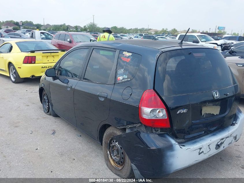 2008 Honda Fit VIN: 0JHMGD37428S01083 Lot: 40184130