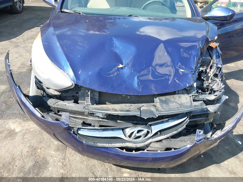 5NPDH4AE6DH384466 2013 Hyundai Elantra Gls