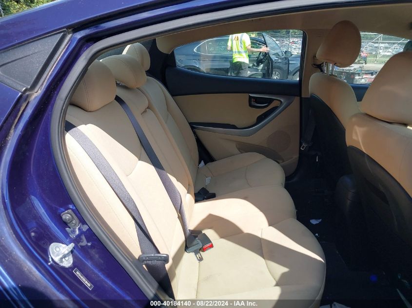 5NPDH4AE6DH384466 2013 Hyundai Elantra Gls