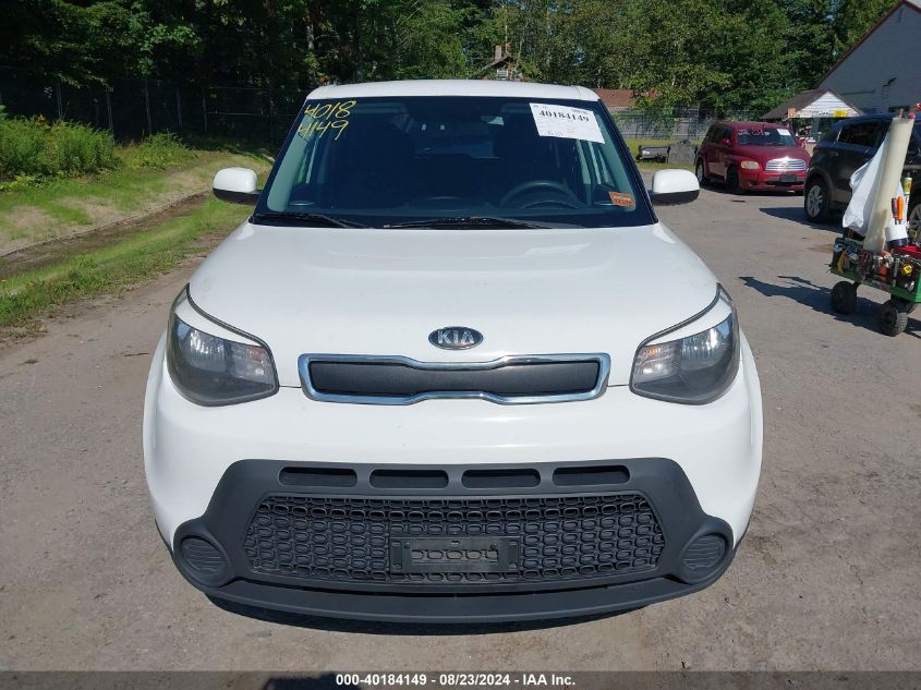 2016 Kia Soul VIN: KNDJN2A2XG7304374 Lot: 40184149