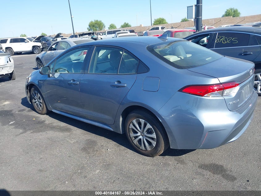2021 TOYOTA COROLLA HYBRID LE - JTDEAMDE7MJ010511