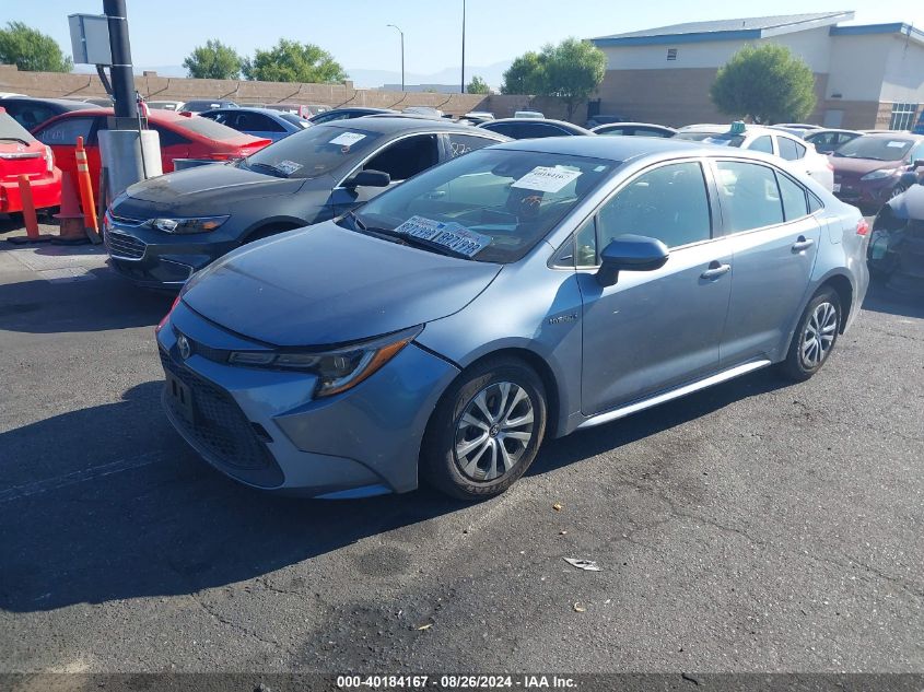 2021 TOYOTA COROLLA HYBRID LE - JTDEAMDE7MJ010511