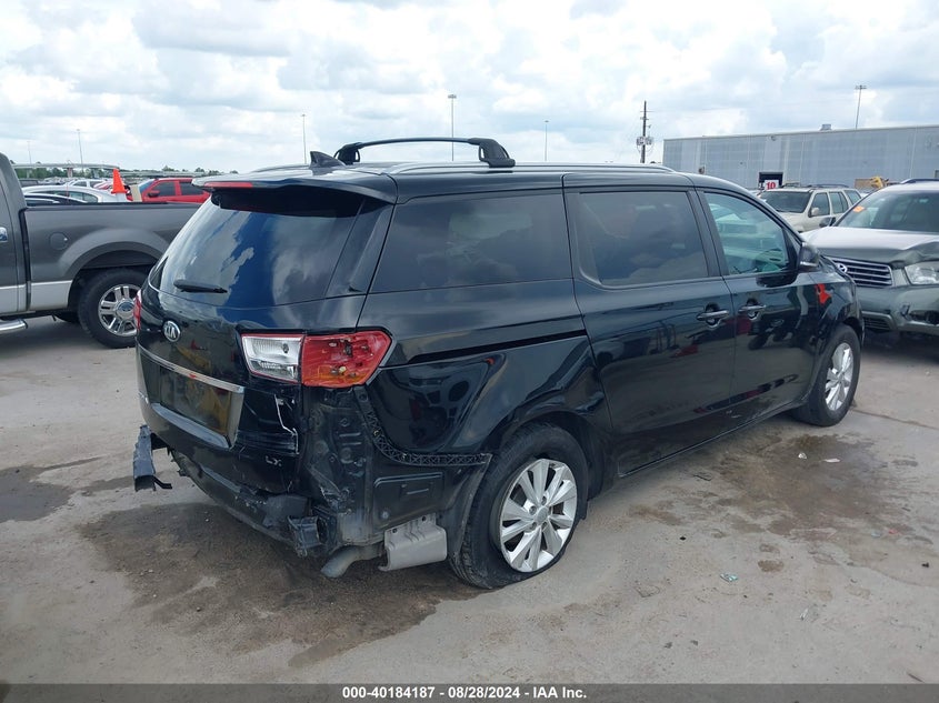 VIN KNDMB5C1XH6318245 2017 KIA SEDONA LX