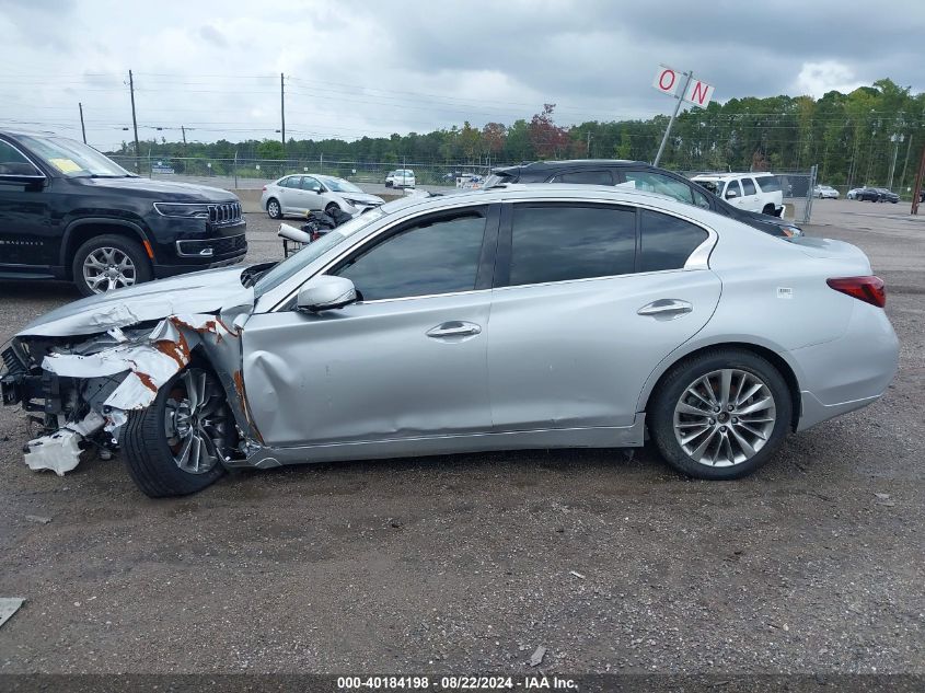 2020 Infiniti Q50 Luxe Awd VIN: JN1EV7AR6LM250162 Lot: 40184198