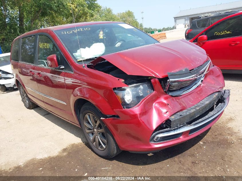 2016 Chrysler Town & Country S VIN: 2C4RC1HG8GR113958 Lot: 40184210