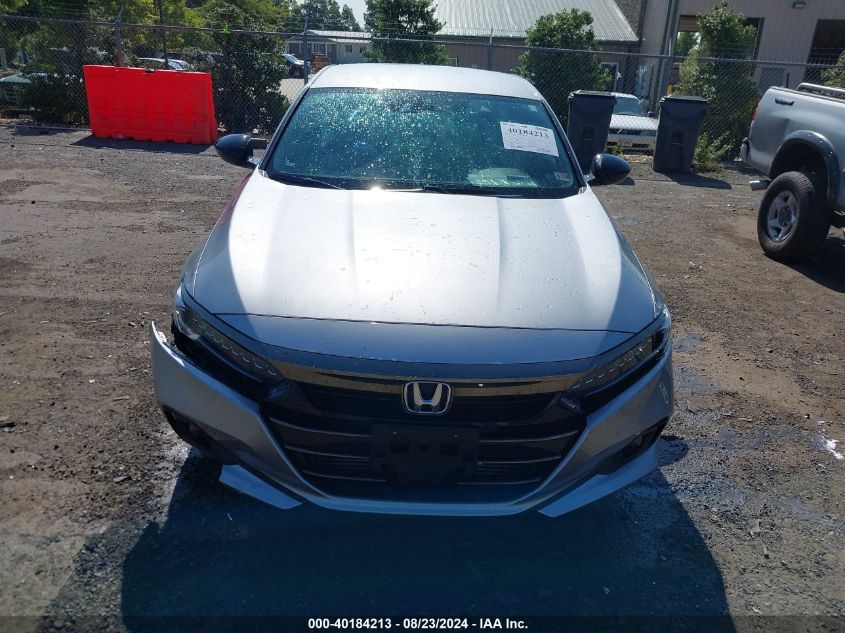 2021 Honda Accord Sport VIN: 1HGCV1F36MA031471 Lot: 40184213