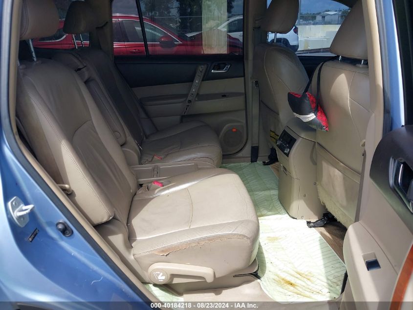 2010 Toyota Highlander Limited V6 VIN: JTEYK3EH9A2103447 Lot: 40184218