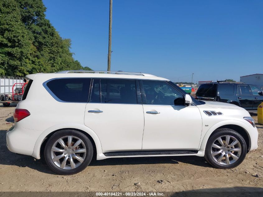 2016 Infiniti Qx80 VIN: JN8AZ2NE4G9126303 Lot: 40184221