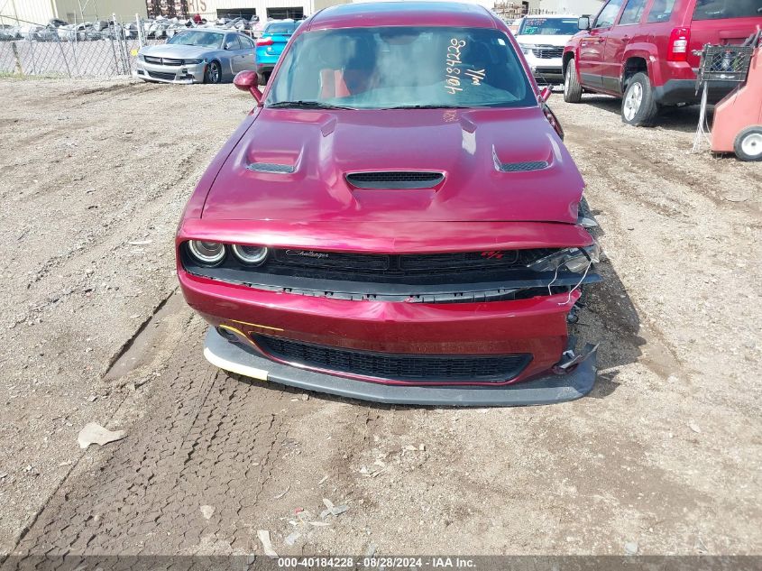 2022 Dodge Challenger R/T Scat Pack VIN: 2C3CDZFJ1NH164760 Lot: 40184228