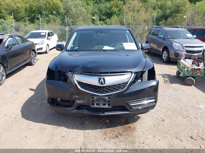 2015 Acura Mdx Technology Package VIN: 5FRYD4H42FB017381 Lot: 40184234