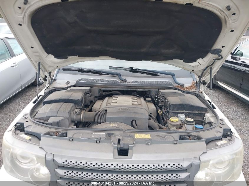 2009 Land Rover Range Rover Sport Hse VIN: SALSF254X9A199735 Lot: 40184251