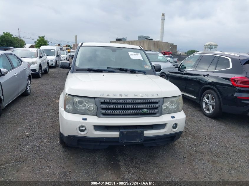 2009 Land Rover Range Rover Sport Hse VIN: SALSF254X9A199735 Lot: 40184251