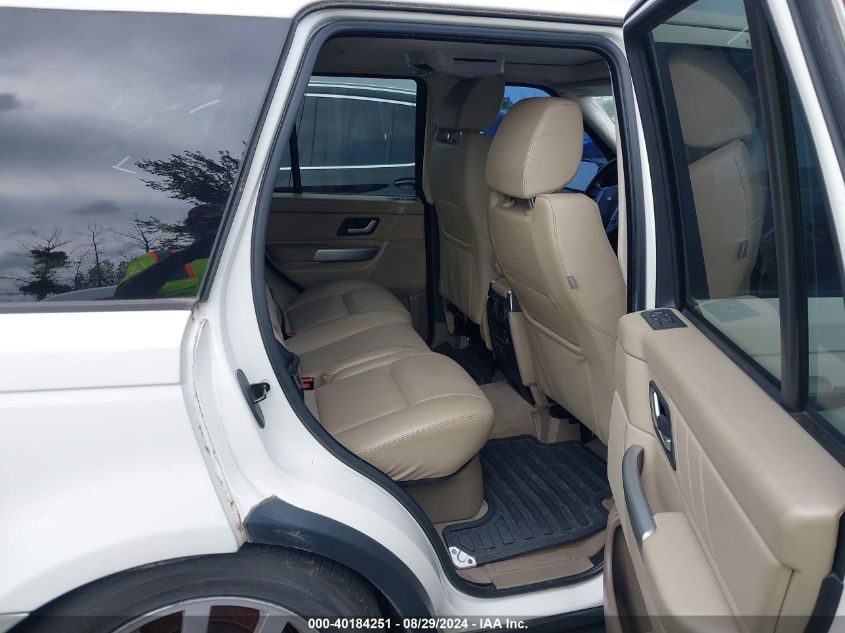 2009 Land Rover Range Rover Sport Hse VIN: SALSF254X9A199735 Lot: 40184251