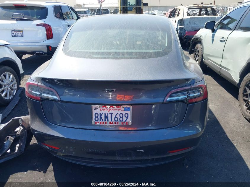 2019 Tesla Model 3 Long Range/Mid Range/Standard Range/Standard Range Plus VIN: 5YJ3E1EA6KF417133 Lot: 40184260