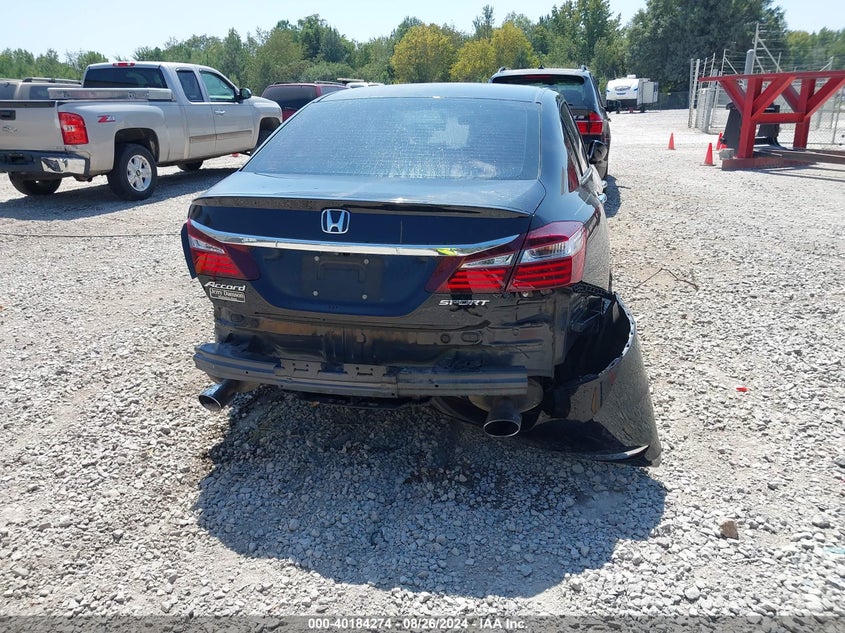 2017 HONDA ACCORD SPORT VIN: 1HGCR2F50HA108370
