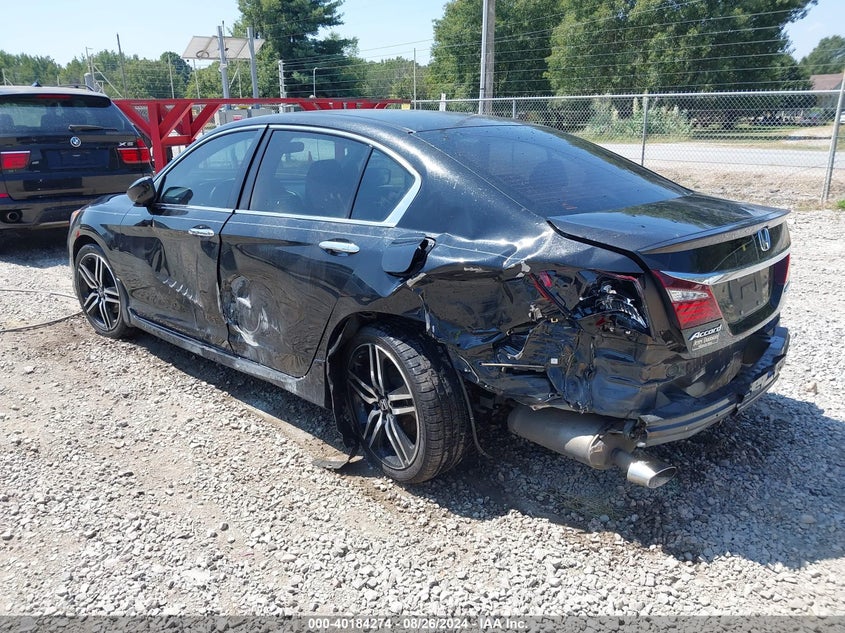 2017 HONDA ACCORD SPORT VIN: 1HGCR2F50HA108370