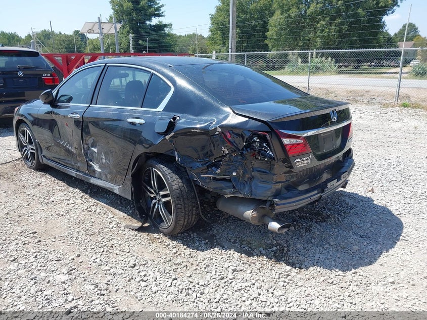 2017 HONDA ACCORD SPORT VIN: 1HGCR2F50HA108370