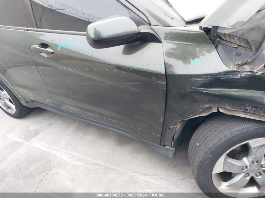 2016 Honda Hr-V Lx VIN: 3CZRU5H39GM752546 Lot: 40184275