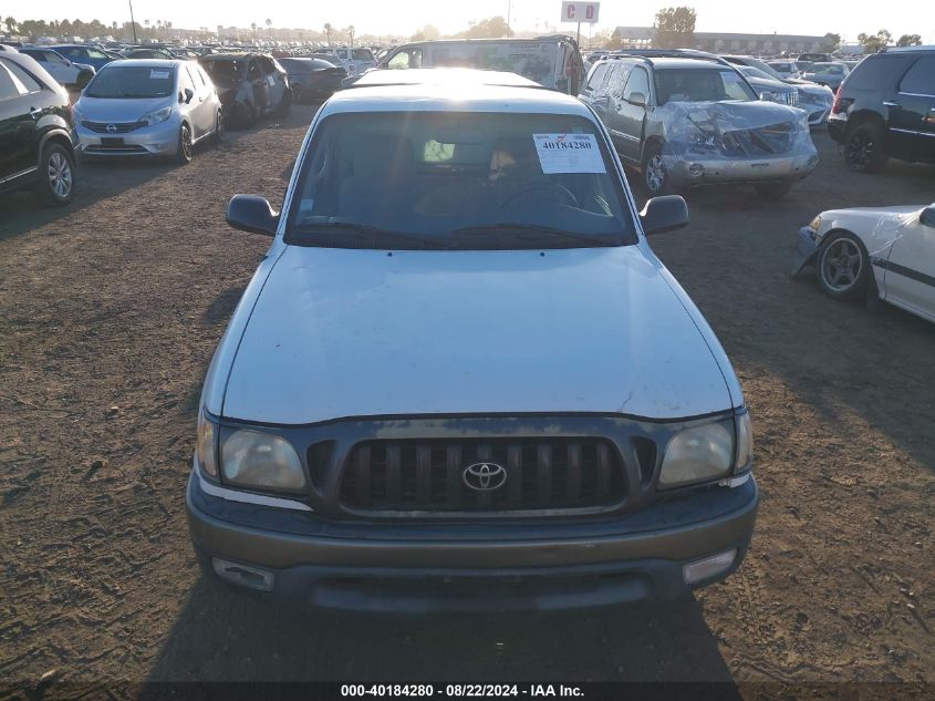 2001 Toyota Tacoma VIN: 5TENL42N61Z806407 Lot: 40184280