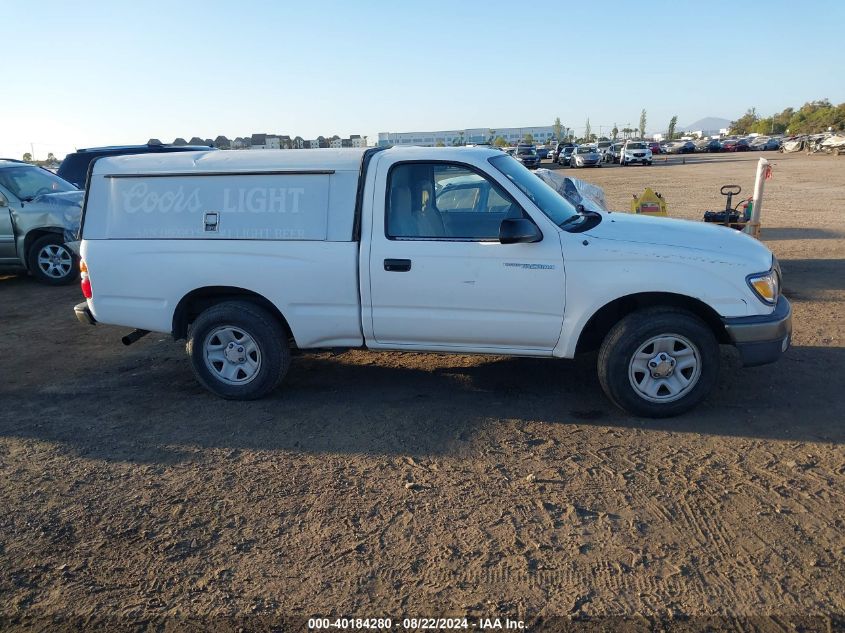 2001 Toyota Tacoma VIN: 5TENL42N61Z806407 Lot: 40184280