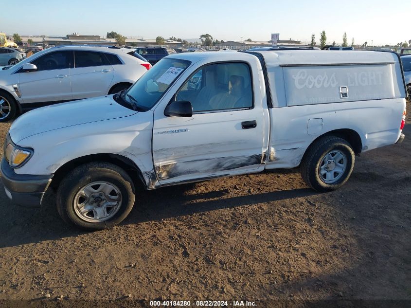 2001 Toyota Tacoma VIN: 5TENL42N61Z806407 Lot: 40184280