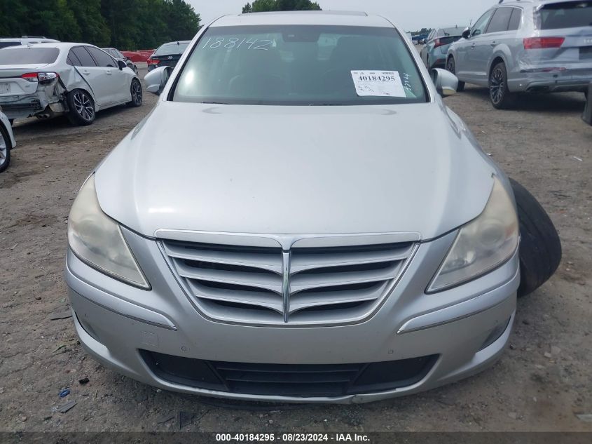 2010 Hyundai Genesis 4.6 VIN: KMHGC4DF2AU108394 Lot: 40184295