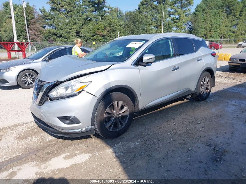 5N1AZ2MG5GN111472 2016 NISSAN MURANO - Image 2