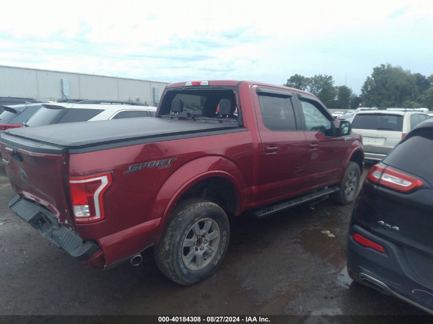 2016 Ford F-150 Xlt VIN: 1FTEW1EF6GFC35338 Lot: 40184308