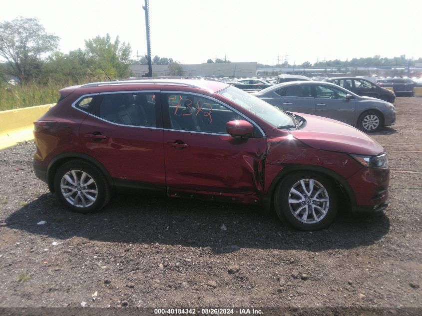 2022 Nissan Rogue Sport Sv Awd Xtronic Cvt VIN: JN1BJ1BW2NW481647 Lot: 40184342