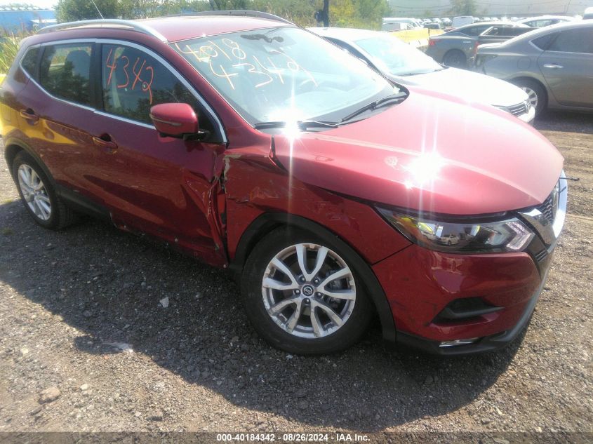 2022 Nissan Rogue Sport Sv Awd Xtronic Cvt VIN: JN1BJ1BW2NW481647 Lot: 40184342