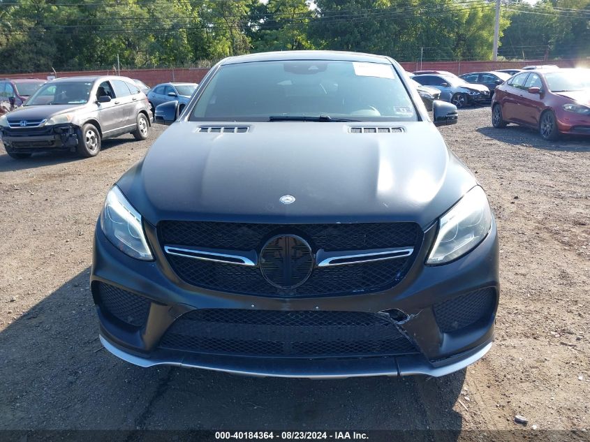 2016 Mercedes-Benz Gle 450 Amg Coupe 4Matic VIN: 4JGED6EB4GA040430 Lot: 40184364