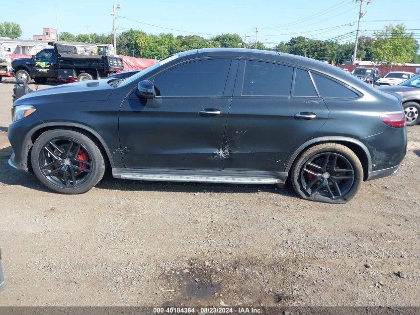 2016 Mercedes-Benz Gle 450 Amg Coupe 4Matic VIN: 4JGED6EB4GA040430 Lot: 40184364