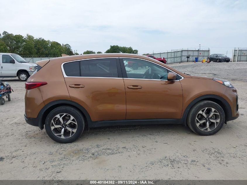 2021 Kia Sportage Lx VIN: KNDPM3AC3M7922353 Lot: 40184382