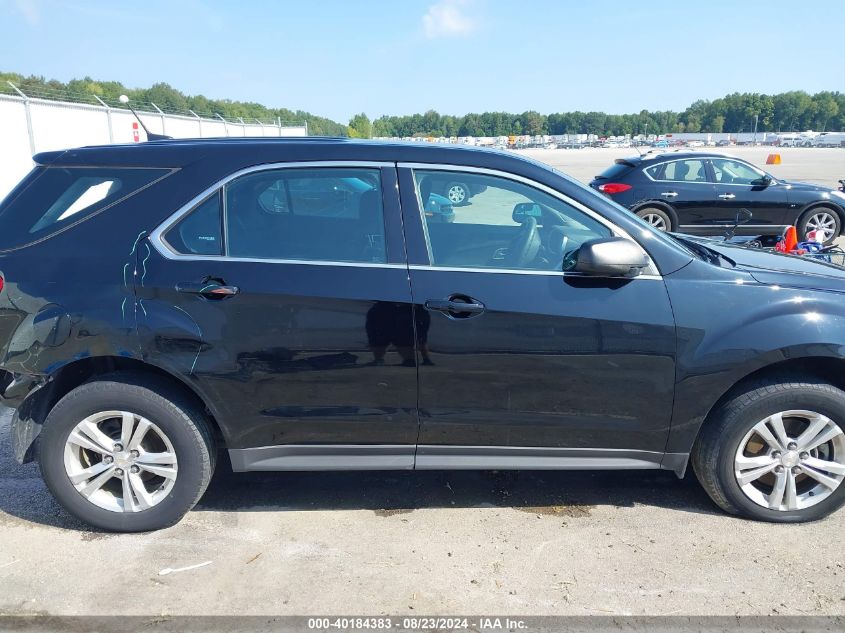 2014 Chevrolet Equinox Ls VIN: 2GNALAEK6E6366059 Lot: 40184383