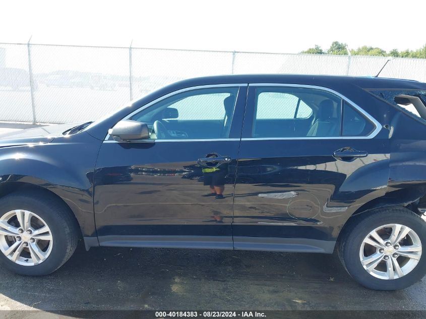 2014 Chevrolet Equinox Ls VIN: 2GNALAEK6E6366059 Lot: 40184383