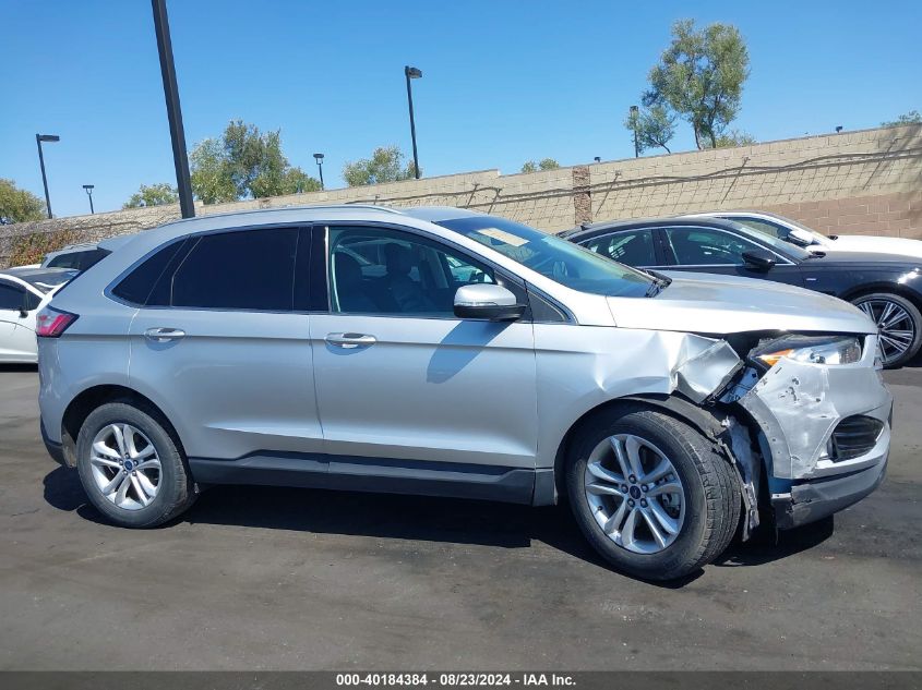 2019 Ford Edge Sel VIN: 2FMPK4J93KBB90421 Lot: 40184384