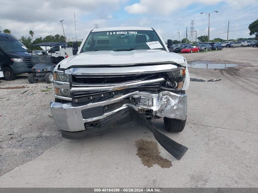 2015 Chevrolet Silverado 2500Hd Wt VIN: 1GC0CUEG4FZ125155 Lot: 40184399