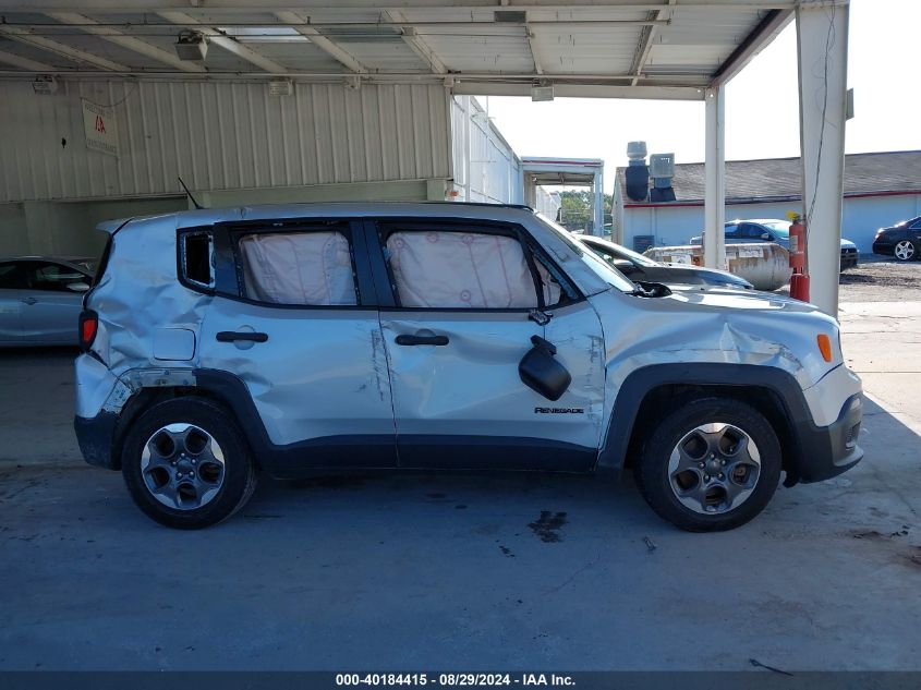 2016 Jeep Renegade Sport VIN: ZACCJAAWXGPC63331 Lot: 40184415