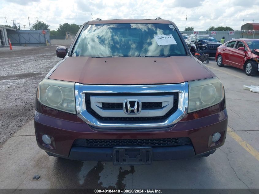 2010 Honda Pilot Touring VIN: 5FNYF3H99AB001320 Lot: 40184418