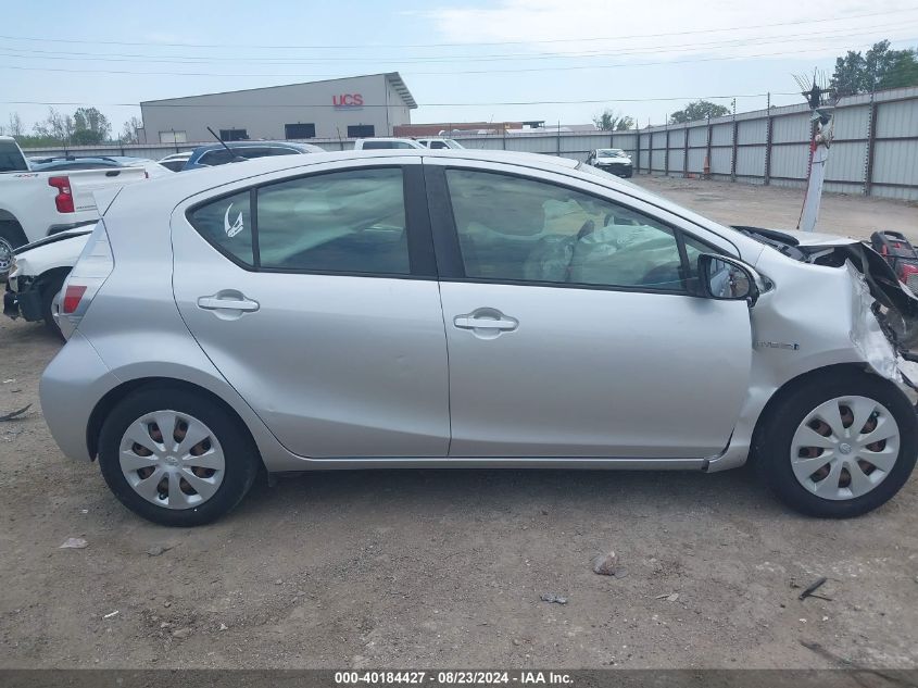 JTDKDTB3XD1548674 2013 Toyota Prius C Two