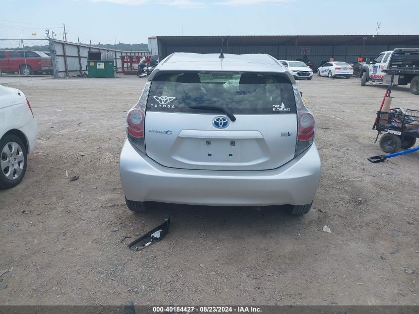 JTDKDTB3XD1548674 2013 Toyota Prius C Two