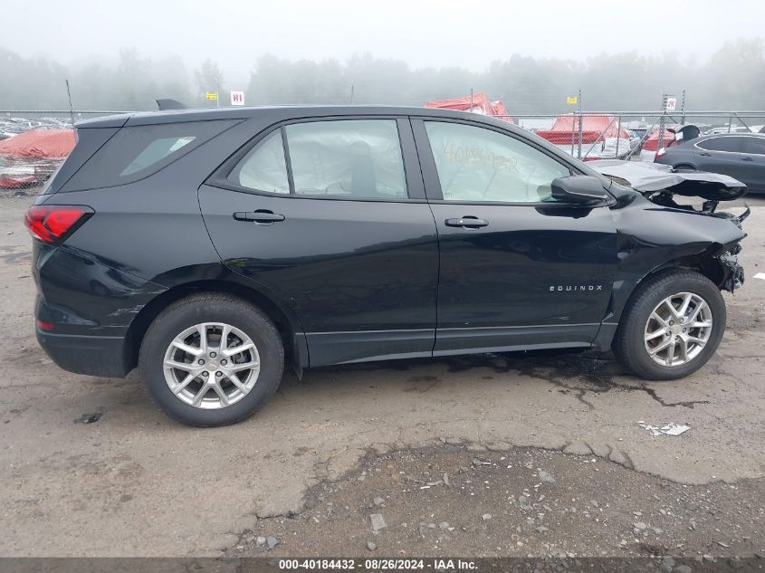 2024 Chevrolet Equinox Ls VIN: 3GNAXSEG3RL115135 Lot: 40184432