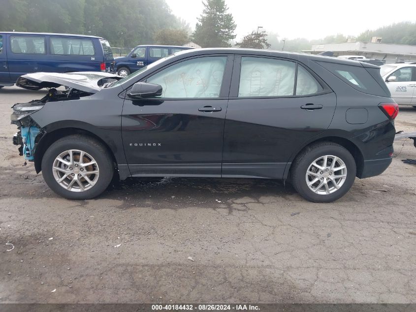 2024 Chevrolet Equinox Ls VIN: 3GNAXSEG3RL115135 Lot: 40184432