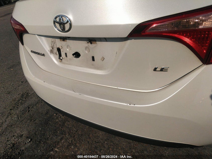 2017 TOYOTA COROLLA LE - 5YFBURHEXHP631003